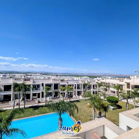Sunny 2 Bed Retreat With Pool View Lb86 Apartment Torrevieja